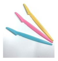 Kit 3 Lâmina De Aço Navalhetes Sobrancelha Depilação