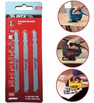 Kit 3 Laminas Serra Tico Tico 75x1,2mm Metal/madeira Mtx Kit 3 Laminas Serra Tico Tico 75x1,2mm Metal/madeira Mtx