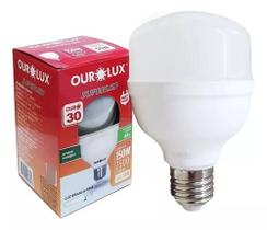 Kit 3 Lampada 20W 6500k Branco Frio 1600lm Bocal E27 Bivolt Ourolux Kit 3 Lampada 20W 6500k Branco Frio 1600lm Bocal E27 Bivolt Ourolux