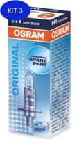 Kit 3 Lampada Do Farol De Milha Osram H1 Gm Blazer 2.2 Efi 95 A 96