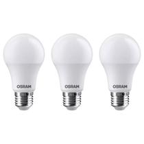 Kit 3 Lâmpada Econ. Led Bulbo E 27 9w 3000k Br Quente Osram Cor Da Luz Branco-quente 110v/220v