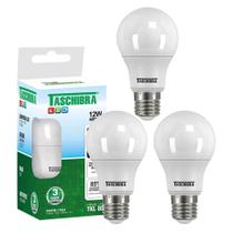Kit 3 Lâmpada Led 12w Bulbo 6500k Branco Frio 110/220V