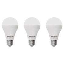 Kit 3 Lâmpada Led 15w Bulbo Soquete E27 Bivolt Casa Comércio