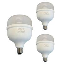 KIT 3 Lâmpada Led 50W Bulbo Alta Potência Luz Branca Lumanti