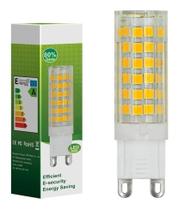 Kit 3 Lâmpada Led Arandela G9 5w Halopin Bipino Bivolt Branco Frio 6000k Muro Area Externa Exterior Interno Interior S