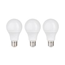 Kit 3 Lâmpada Led Bulbo 15w 6500k Branco Frio E27 Bivolt