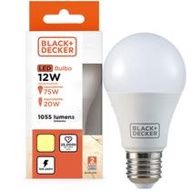 Kit 3 Lampada Led Bulbo PERA 12w E27 Branco Neutro 4000K