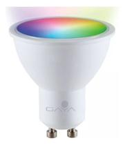 Kit 3 Lâmpada Led Dicróica 5W Smart RGB Wi-Fi Gaya