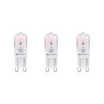 Kit 3 Lâmpada Led G9 2,5w 220v Halopim 2400k Luz Amarela Kit 3 Lâmpada Led G9 2,5w 220v Halopim 2400k Luz Amarela