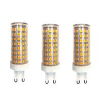 Kit 3 Lampada Led Halopim G9 12w 88 Leds Para Lustre Arandela 110V ou 220V