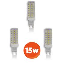 Kit 3 Lampada Led Halopim G9 15w 96 Leds Para Lustre Arandela