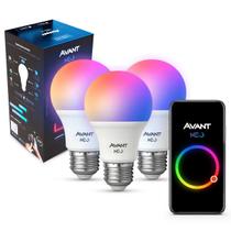 Kit 3 Lampada Led Pera Smart Inteligente Wi-fi 2.4 GHz 15w RGB E27 Bivolt Cod: 291990347-3 Neo Avant Kit 3 Lampada Led Pera Smart Inteligente Wi-fi 2.4 GHz 15w RGB E27 Bivolt Cod: 291990347-3 Neo Avant