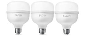 Kit 3 Lampada Led Super Bulbo 30W 6500K - Elgin