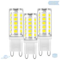Kit 3 Lâmpadas De Led Halopin G9 5W Branco Frio (6000K) Kit 3 Lâmpadas De Led Halopin G9 5W Branco Frio (6000K)