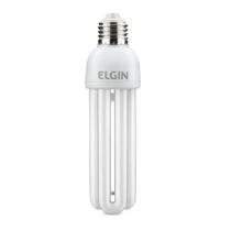 Kit 3 lâmpadas fluorescentes 25w luz branca 3u 1525 lm elgin