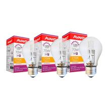 Kit 3 Lâmpadas Halógena Econômica 70w 2,7k 127v Avant