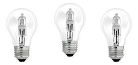 Kit 3 Lampadas Halogena Galaxy E27 70W 2700K 127V