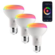 Kit 3 Lâmpadas Inteligentes WiFi 2.4GHz RGB 12W3W Bivolt E27 16 Milhões de Cores, 2700K6500K, Tuya, Controle por App, Alexa e Google Assistant Kit 3 Lâmpadas Inteligentes WiFi 2.4GHz RGB 12W3W Bivolt E27 16 Milhões de Cores, 2700K6500K, Tuya, Controle por App, Alexa e Google Assistant