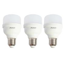 Kit 3 lampadas led 20w avant e27 branca fria casa e comercio