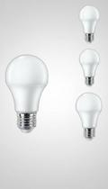 Kit 3 Lâmpadas LED Bulbo 16W Branco Quente Kit 3 Lâmpadas LED Bulbo 16W Branco Quente