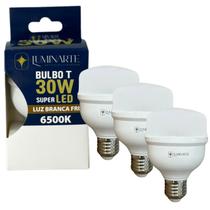 Kit 3 Lâmpadas Led Bulbo 30w E27 Branco Frio Inmetro Luminarte Kit 3 Lâmpadas Led Bulbo 30w E27 Branco Frio Inmetro Luminarte