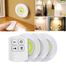 Kit 3 Lâmpadas Led Com Controle Remoto Smd Kit 3 Lâmpadas Led Com Controle Remoto Smd