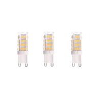 Kit 3 Lâmpadas Led G9 Bipino 3.5w Branco Quente Halopim 220v Kit 3 Lâmpadas Led G9 Bipino 3.5w Branco Quente Halopim 220v