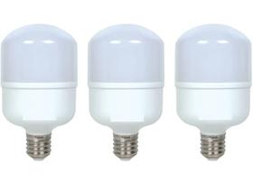 Kit 3 Lâmpadas Led High Bulbo 20W