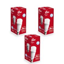 Kit 3 Lâmpadas Led Mini T 12w 3000/6500k Kian