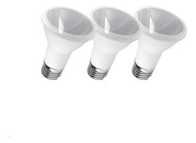 Kit 3 Lâmpadas Led Par20 6w 6000k Branco Frio Ip65 Luminatti Branco-frio 6000k Kit 3 Lâmpadas Led Par20 6w 6000k Branco Frio Ip65 Luminatti Branco-frio 6000k