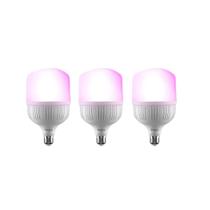 Kit 3 Lâmpadas Led Rgb Bulbo 30w Inteligente Wi-fi Elgin