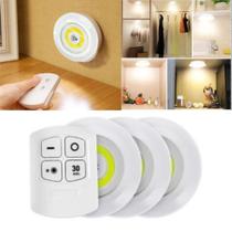 Kit 3 Lampadas Luminaria Led Controle Sem Fio Spot Remoto 15w SMD - MKB Kit 3 Lampadas Luminaria Led Controle Sem Fio Spot Remoto 15w SMD - MKB