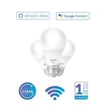 Kit 3 Lâmpadas s LED Smart Wi-Fi Bulbo NEO 10W Dimerizável 3000k/6500k E27 Bivolt Avant