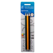 Kit 3 Lápis HB Preto Grafite Resistente P/ Desenho