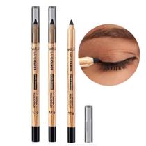 Kit 3 Lápis Para Olhos Preto Intenso 1,1g Delineador Eyeliner Vult