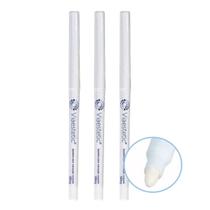 Kit 3 Lapiseira Retrátil Marcação Corporal Lápis Branco Via Estetic