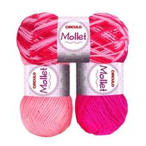 Kit 3 Lãs Mollet 100g