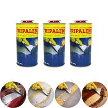Kit 3 Latas de Removedor de Tintas Texturas e Vernizes Stripalene 500g Kit 3 Latas de Removedor de Tintas Texturas e Vernizes Stripalene 500g
