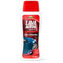 Kit 3 Lava Autos Shampoo com Cera Carnaúba Super Brilho Proauto 500ml