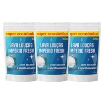 Kit 3 Lava Louças Em Pó Lar Fresh 300g - Com Secante Kit 3 Lava Louças Em Pó Lar Fresh 300g - Com Secante
