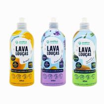 Kit 3 Lava Louças Positiva hipoalergênico 1,260ml Kit 3 Lava Louças Positiva hipoalergênico 1,260ml