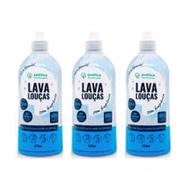 Kit 3 Lava Louças Sem Fragrância Positiva 1,260ml Kit 3 Lava Louças Sem Fragrância Positiva 1,260ml