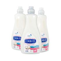 Kit 3 Lava Roupa Liquido Coquel Sabão de Coco 1,5L Amacite - CasaKm