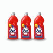 Kit 3 Lava Roupas Líquido + Amaciante Revolution 1,5L Plush