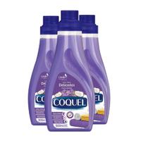 Kit 3 Lava Roupas Líquido Coquel Cocó e Lavanda 500ml Cada Kit 3 Lava Roupas Líquido Coquel Cocó e Lavanda 500ml Cada