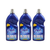 Kit 3 Lava Roupas Líquido Repelente Pelos Plush Sanol 1,5L