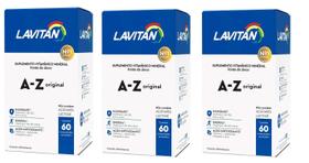Kit 3 Lavitan A-Z Homem 60 Cápsulas - Cimed
