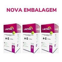 Kit 3 Lavitan A-Z Mulher Suplemento de Vitaminas e Minerais