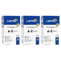 Kit 3 Lavitan AZ 180 Comprimidos Multivitamínico Completo