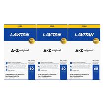 Kit 3 Lavitan Az Original com 60 Comprimidos